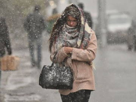 На Свердловскую область надвигаются морозы и снег