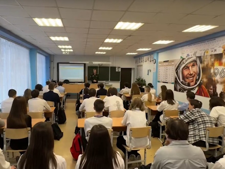 Космическая профориентация: в школе Первоуральска прошли необычные занятия